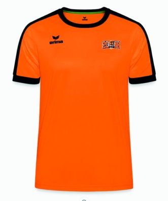 Maillot retro star orange