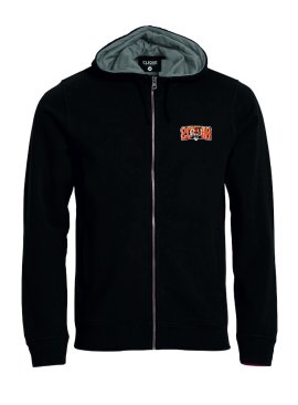 Veste capuche zippée homme